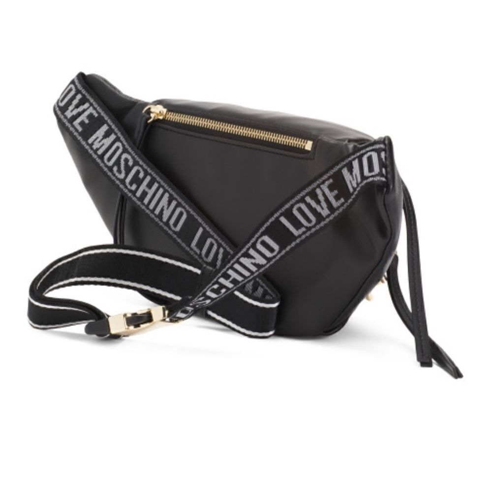 NWT Love MOSCHINO CHAIN WAIST LOGO BAG New WITH TAG​​​​ - Picture 2 of 8